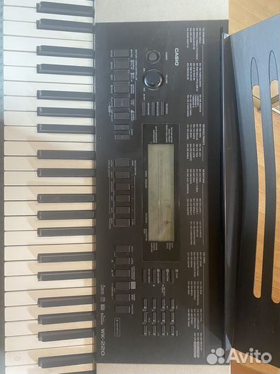 Синтезатор casio wk 220