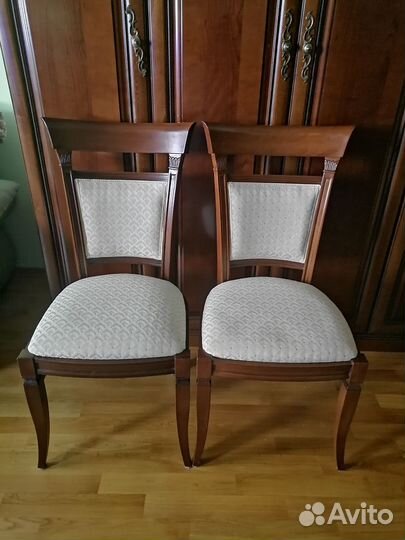 Стулья, дерево бук, Италия, 4шт