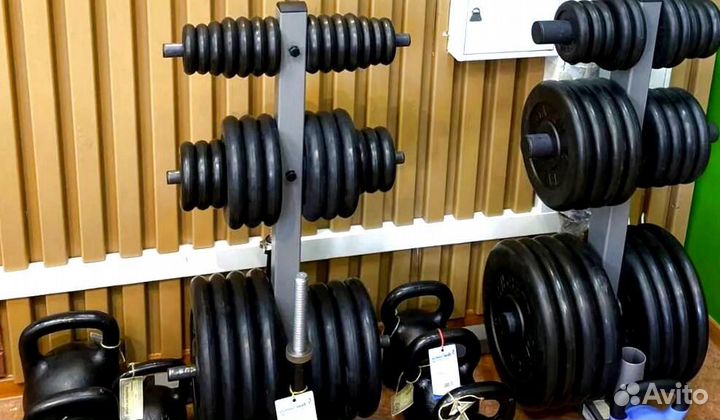 Блины обрезиненные Barbell