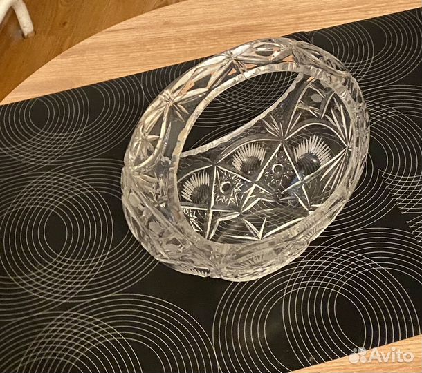 Ваза хрустальная СССР