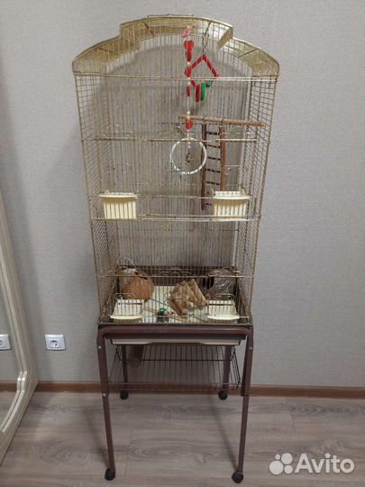 Большая клетка для птиц