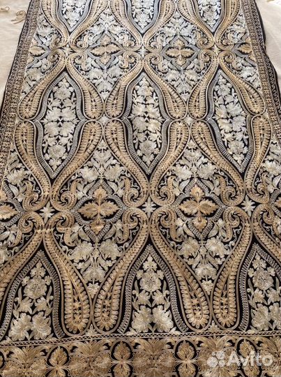 Шарф платок шерсть хлопок