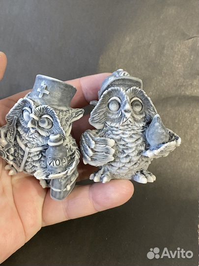 Фигурки леший кикимора совы