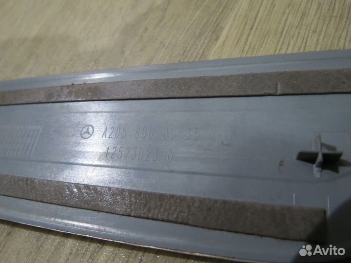 Накладка порога Mercedes Benz W205