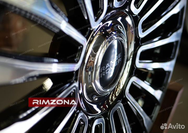 Кованые диски R22 на Range Rover Sport