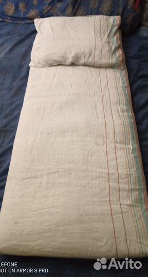 Матрас детский с подушкой