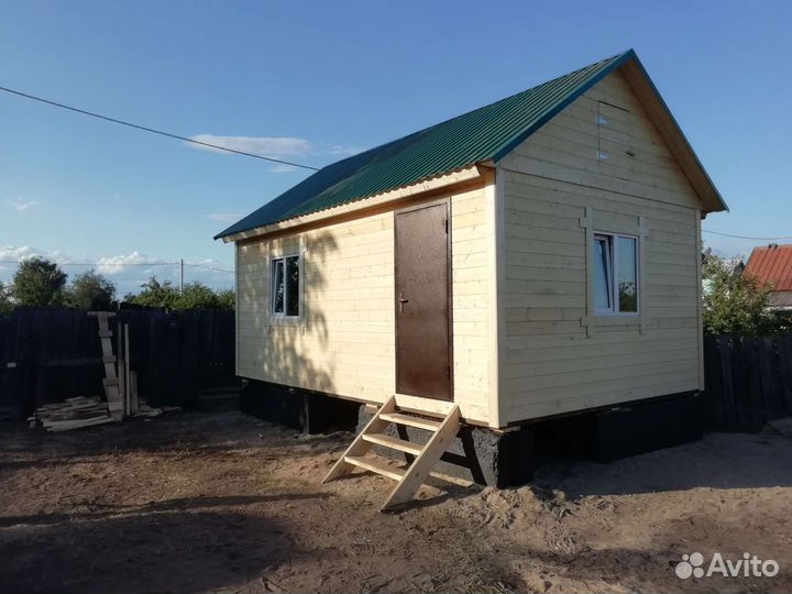 Каркасный дом 4х6