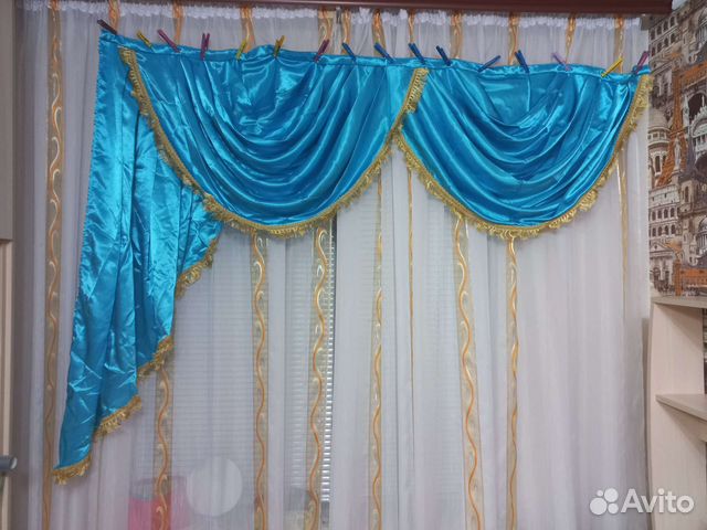 Ажурный ламбрекен