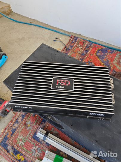 Моноблок fsd amp2000.1d 2500 w