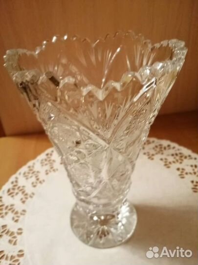 Ваза хрустальная СССР