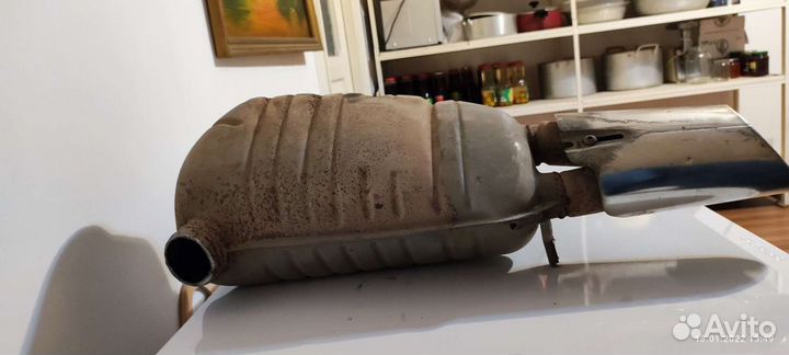 Задний бачок глушителя mercedes c-class w204