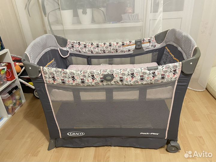 Манеж кровать graco