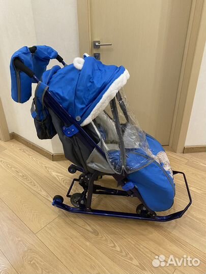 Санки коляска ника 7 2 нд