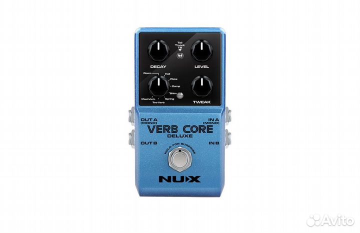 Педаль эффектов Nux Cherub Verb Core Deluxe