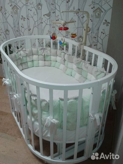 Бортики в кроватку