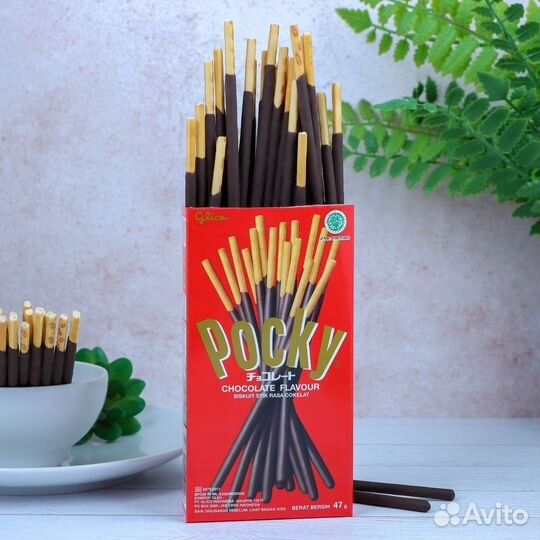 Палочки Pocky glico в шоколаде, 47 г