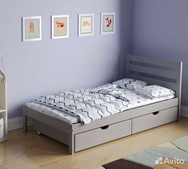 Кровать односпальная детская