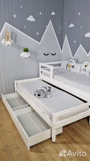 Детская кровать раздвижная