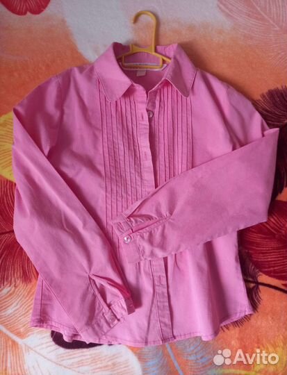 Рубашка для девочки 128