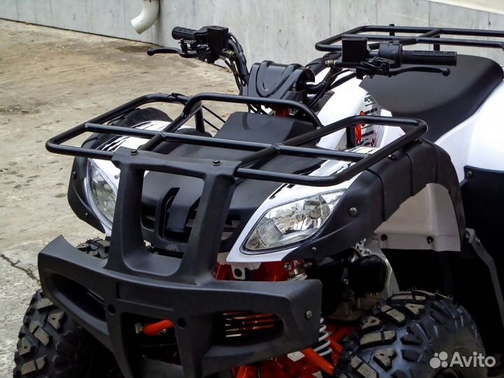 Квадроцикл Kayo Bull-3C черно-белый