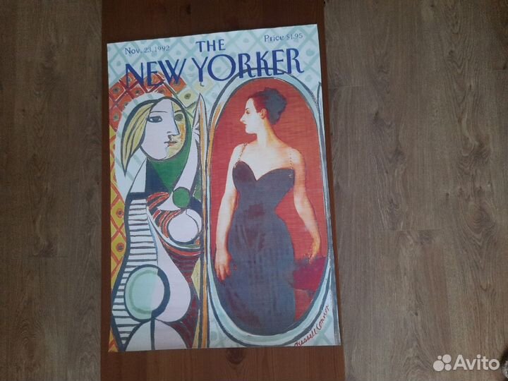 Постер обложка The New Yorker а2 1992