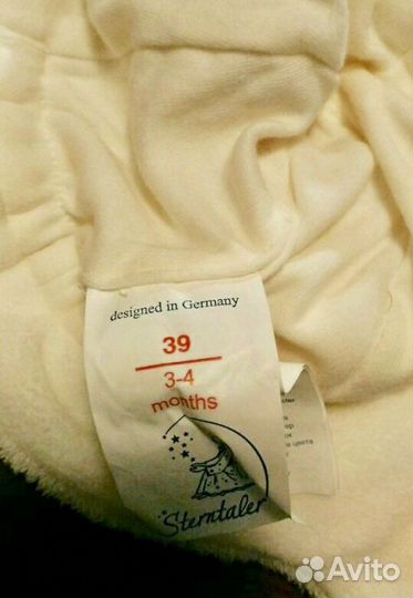 Шапочка, на 0-6мес