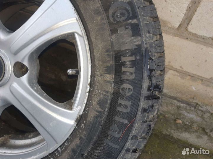 Диски литые r14 4x114,3,шины,колёса