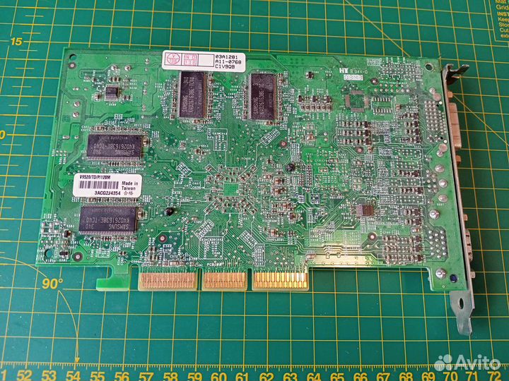 Видеокарты AGP asus V9520 128Mb (GeForce FX5200)