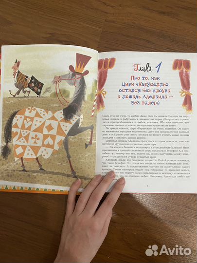 Книга цирк в шкатулке