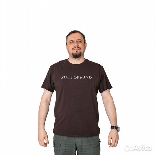 60788 Футболка State of mind, коричневый