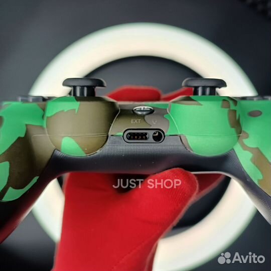 Геймпад Sony Dualshock 4 (Черный Камуфляж)