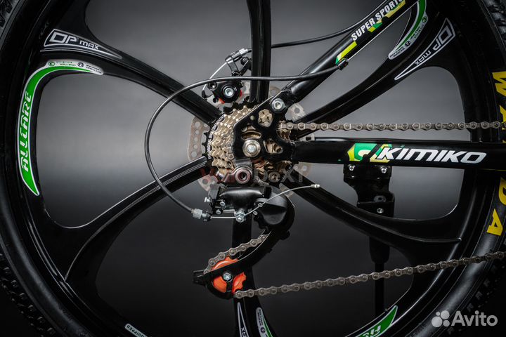 Велосипед новый горный литье складной 26