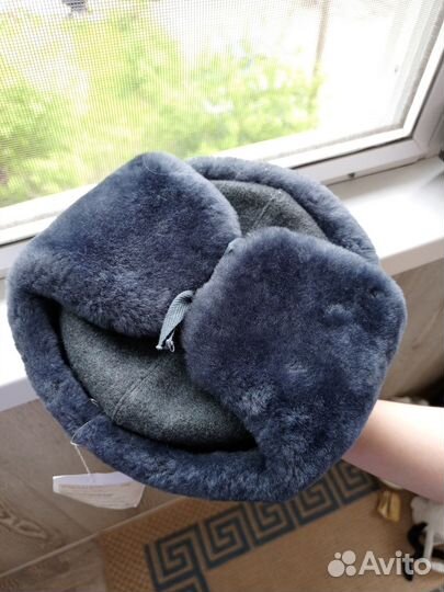 Шапка-ушанка меховая для офицерского состава мвд