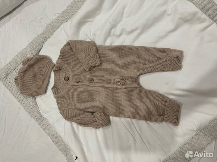 Конверт одеяло на выписку теплый