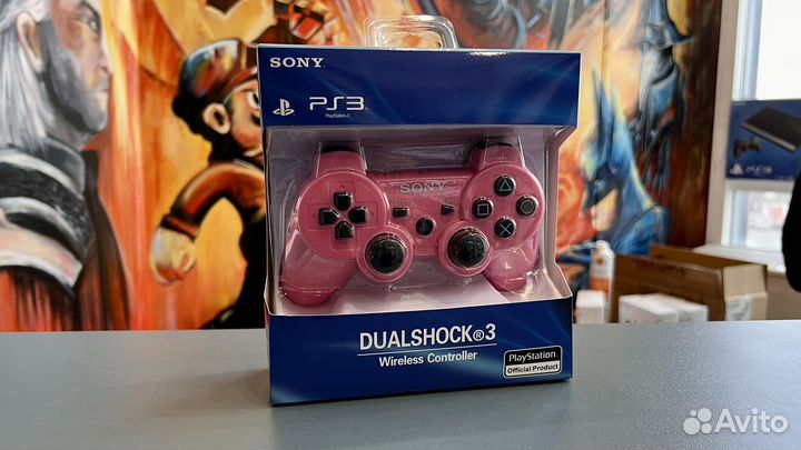 Геймпад Ps3 / Dualshock 3 Pink (Новый)