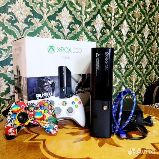 Xbox 360 E 500Гб Прошитая