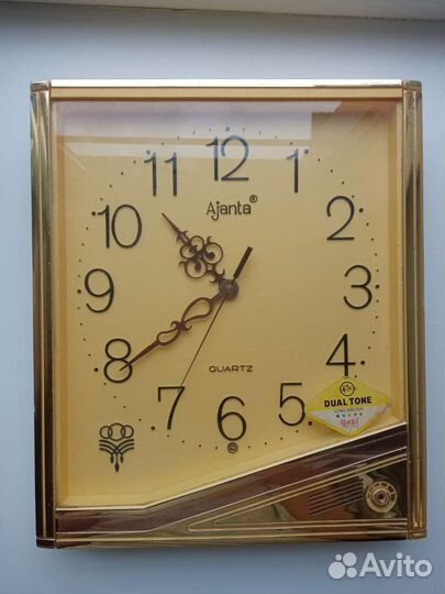 Часы настенные Ajanta Индия с музыкой