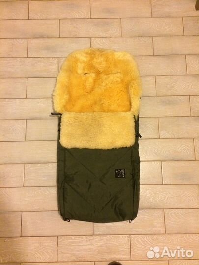 Меховой конверт в коляску Kaiser