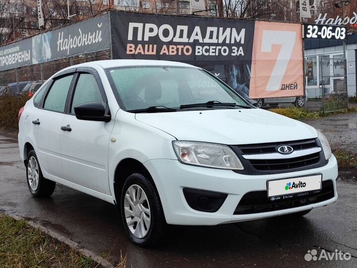 LADA Granta 1.6 МТ, 2017, 140 000 км