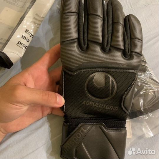 Uhlsport Comfort Absolutgrip HN Black
