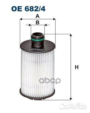 Фильтр масляный OE682/4 Filtron