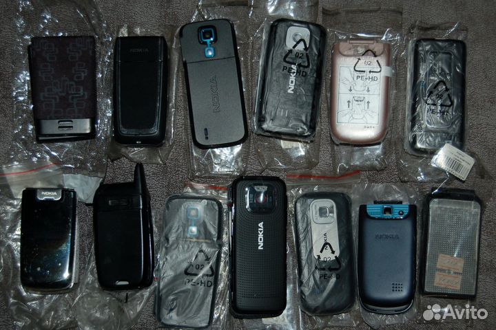 Лот корпусов на телефоны Nokia