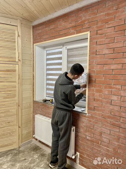 Жалюзи и рулонные шторы на окна