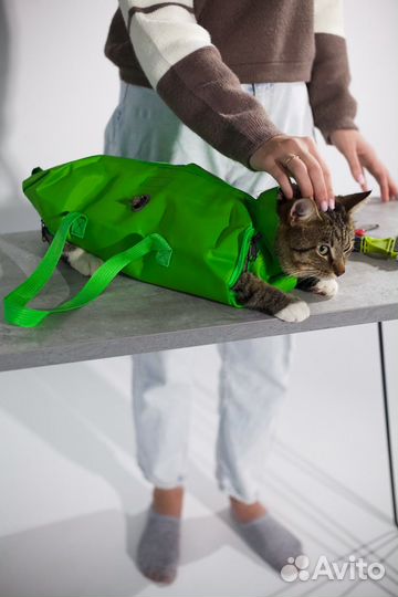 Сумка фиксатор для кошки переноска
