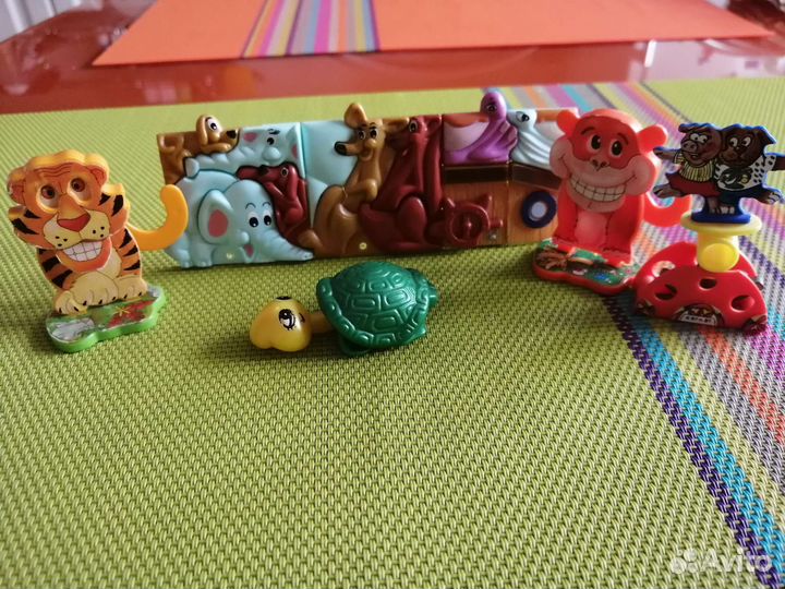 Игрушки из киндера 90х