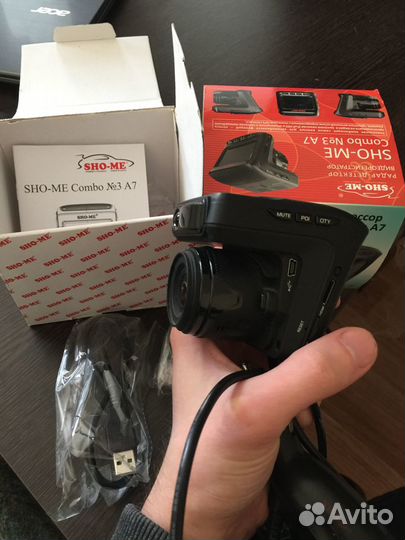 Видеорегистратор с радар-детектором SHO-ME Combo №