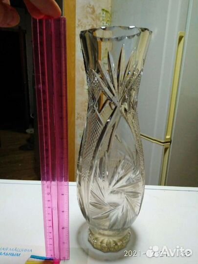 Ваза хрустальная СССР