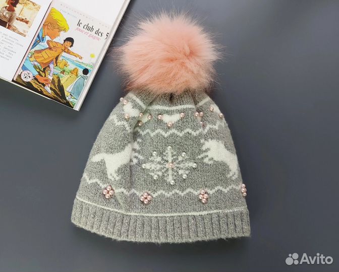 Зимняя шапка для девочки C&A