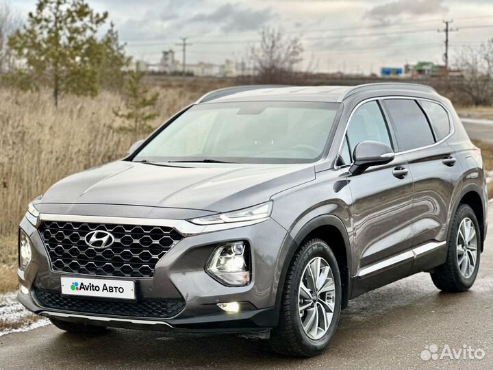 Hyundai Santa Fe 2.2 AT, 2020, 70 911 км