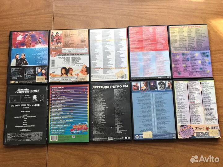 10 музыкальных DVD диска